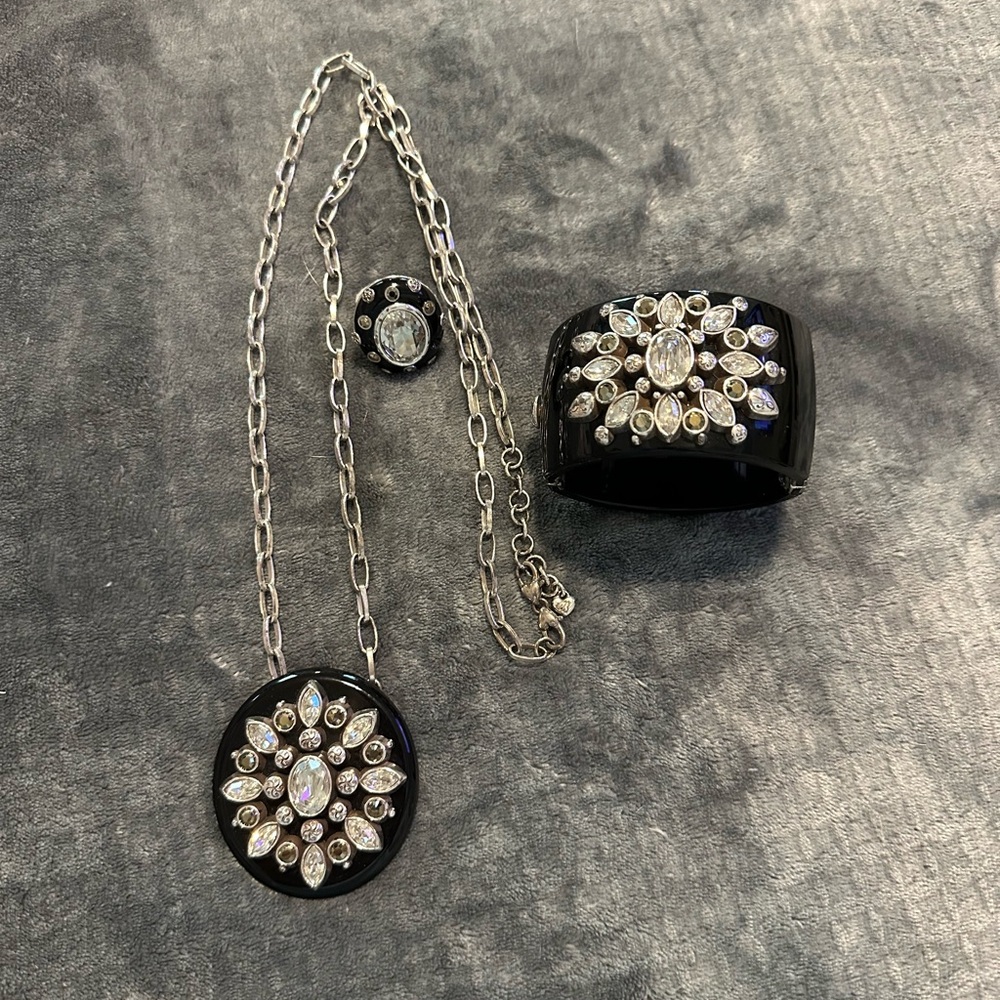 Brighton necklace bracelet and ring